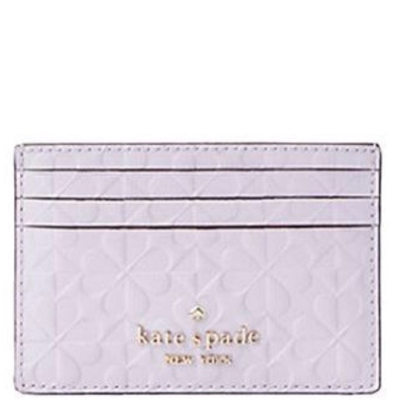 Kate Spade Hollie Spade Clover Slim Card Holder